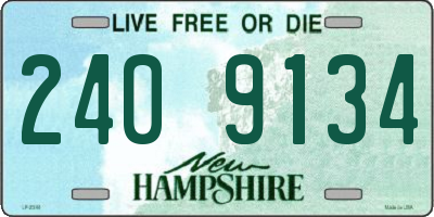 NH license plate 2409134