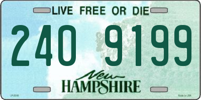 NH license plate 2409199