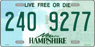 NH license plate 2409277