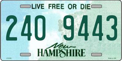 NH license plate 2409443