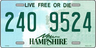NH license plate 2409524