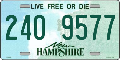 NH license plate 2409577