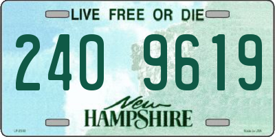 NH license plate 2409619