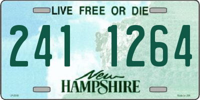 NH license plate 2411264