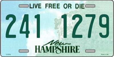 NH license plate 2411279