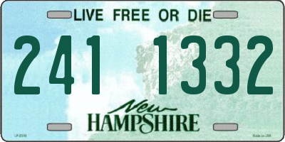NH license plate 2411332