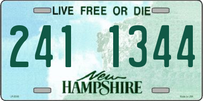 NH license plate 2411344