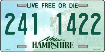 NH license plate 2411422