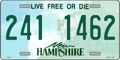 NH license plate 2411462