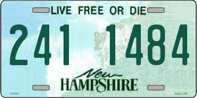 NH license plate 2411484