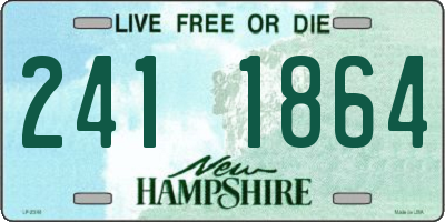 NH license plate 2411864
