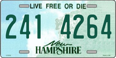NH license plate 2414264