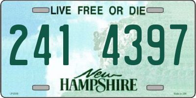 NH license plate 2414397