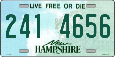 NH license plate 2414656
