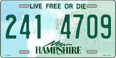 NH license plate 2414709