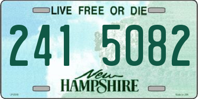 NH license plate 2415082