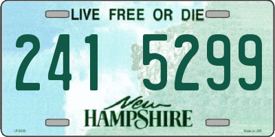 NH license plate 2415299
