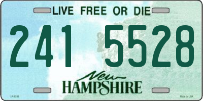 NH license plate 2415528