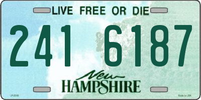 NH license plate 2416187