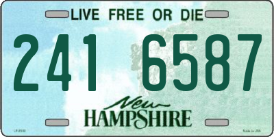 NH license plate 2416587