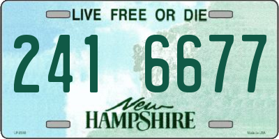 NH license plate 2416677