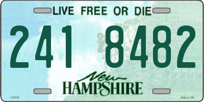 NH license plate 2418482