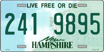 NH license plate 2419895