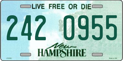 NH license plate 2420955