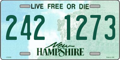NH license plate 2421273