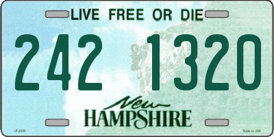 NH license plate 2421320
