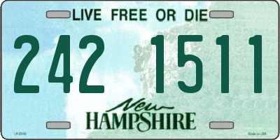 NH license plate 2421511