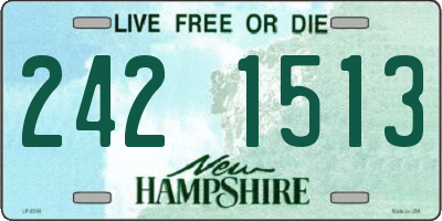 NH license plate 2421513