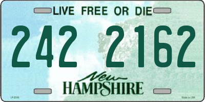 NH license plate 2422162