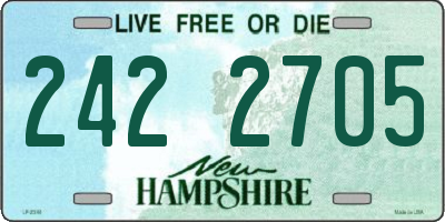 NH license plate 2422705
