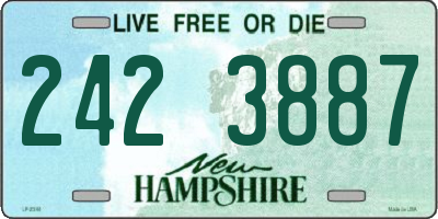 NH license plate 2423887