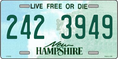 NH license plate 2423949