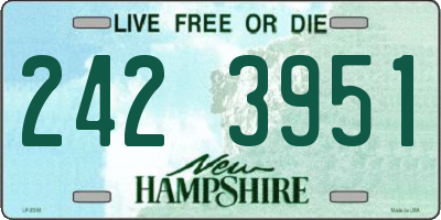 NH license plate 2423951