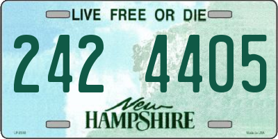 NH license plate 2424405