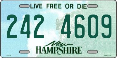 NH license plate 2424609