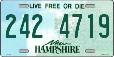 NH license plate 2424719