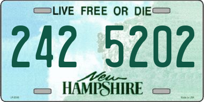 NH license plate 2425202