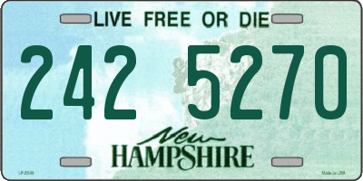 NH license plate 2425270