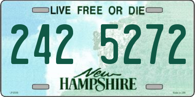 NH license plate 2425272