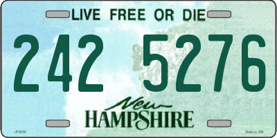NH license plate 2425276