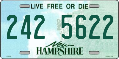 NH license plate 2425622