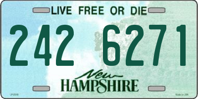 NH license plate 2426271