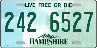 NH license plate 2426527