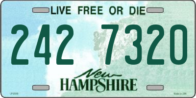 NH license plate 2427320