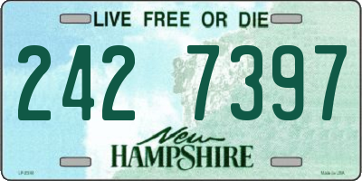 NH license plate 2427397