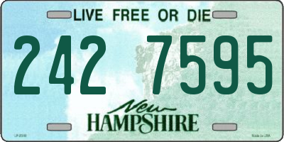 NH license plate 2427595